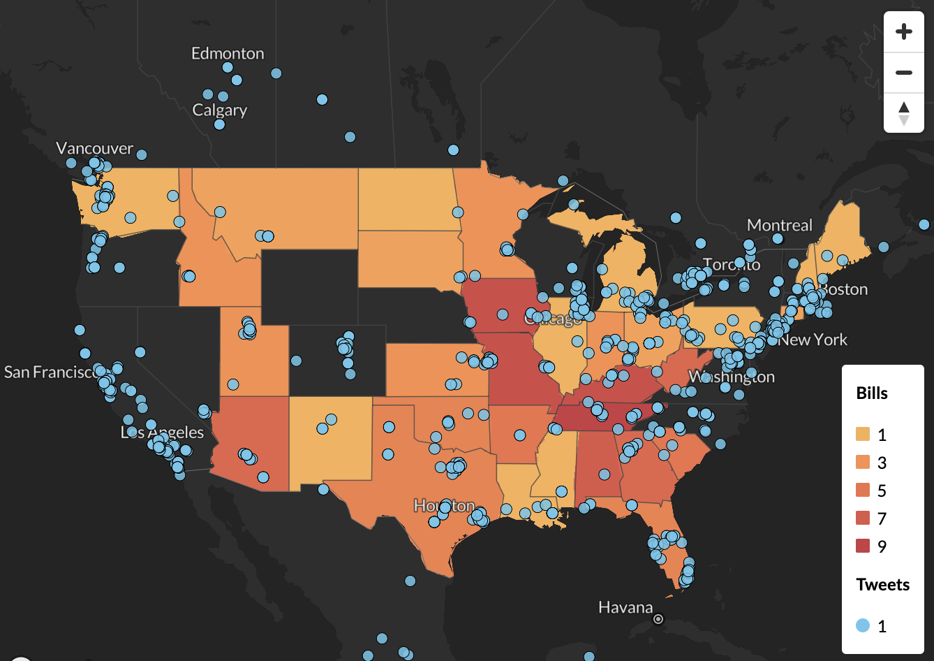 Trans Rights Map